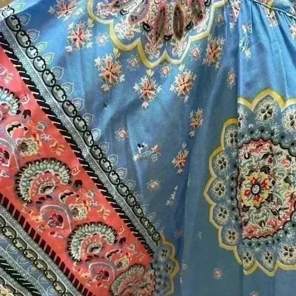 Umgee Boho Fringe Kimono - Size M/L 🌺💗🌺 - Picture 9 of 11